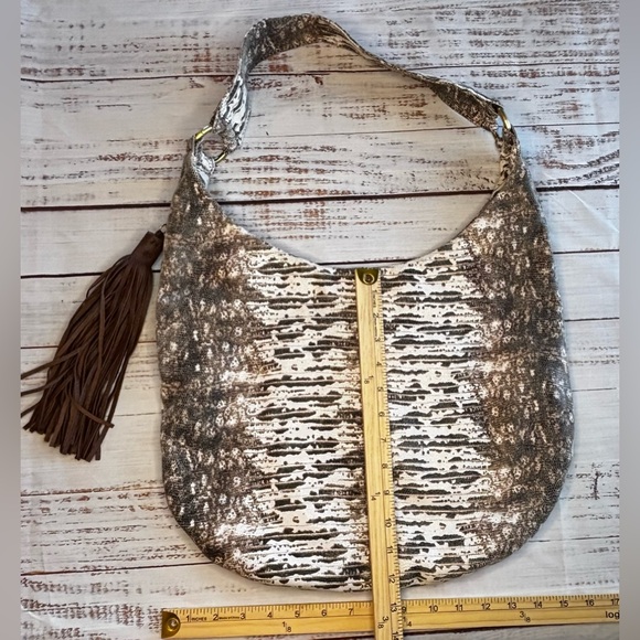 Hobo Gardner Shoulder Bag Lizard Leather - Picture 5 of 15